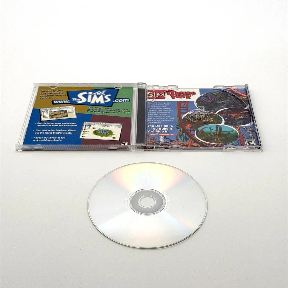 The Sims PC Big Box Game 2000 Maxis EA Complete CIB Manual Reference Card